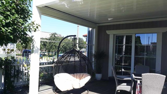 bioklimatine pergola pergole pavesine terasa gera kaina