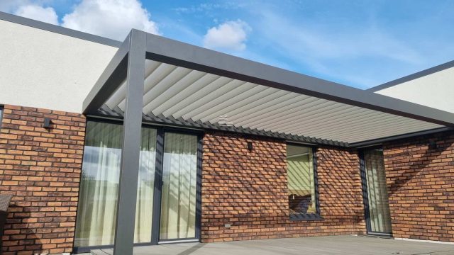 bioklimatine pergola pergole pavesine terasa vilnius kaunas klaipeda siauliai