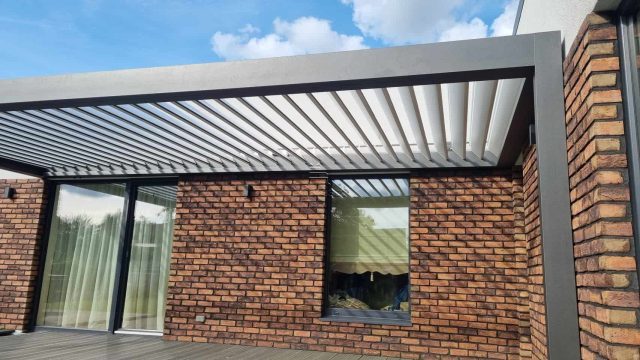 bioklimatine pergola pergole pavesine terasa vilnius kaunas klaipeda siauliai
