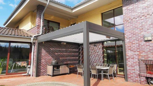 bioklimatine pergola pergole pavesine terasa