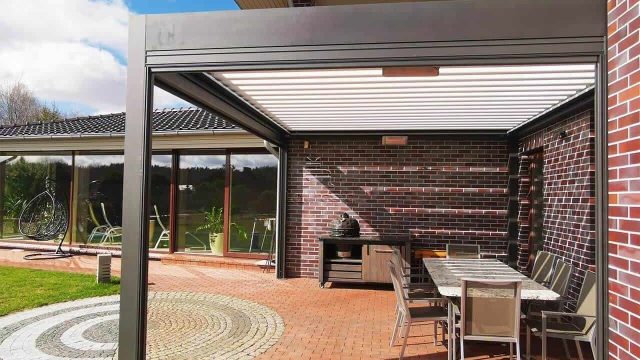 bioklimatine pergola pergole pavesine terasa