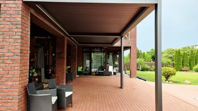 bioklimatine pergola pergole pavesine terasa