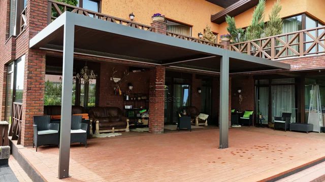 bioklimatine pergola pergole pavesine terasa
