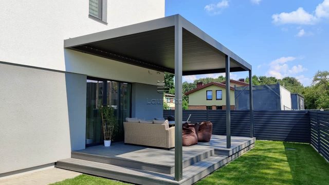 bioklimatine pergola pergole pavesine terasa