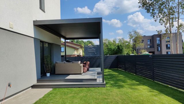 bioklimatine pergola pergole pavesine terasa