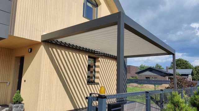 bioklimatine pergola pergole pavesine terasa