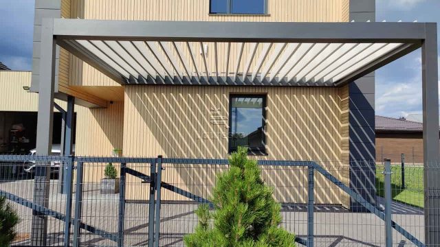 bioklimatine pergola pergole pavesine terasa