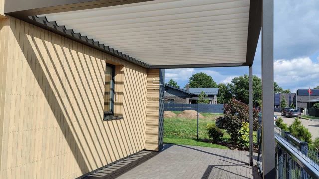 bioklimatine pergola pergole pavesine terasa