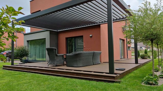 bioklimatine pergola pergole pavesine terasa