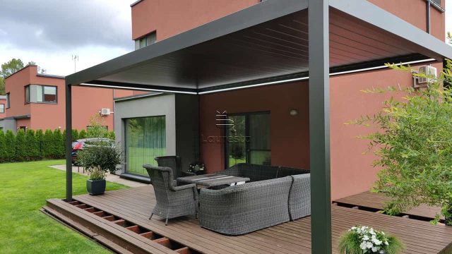 bioklimatine pergola pergole pavesine terasa