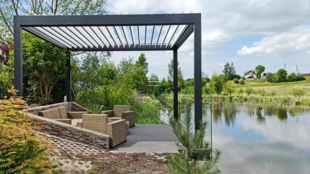 bioklimatine pergola pergole pavesine terasa