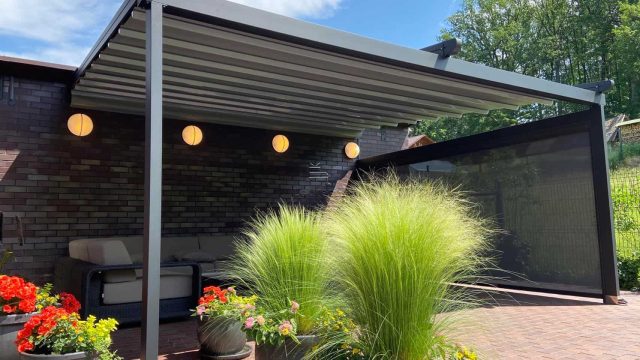 tentine pergola pergole pavesine terasa