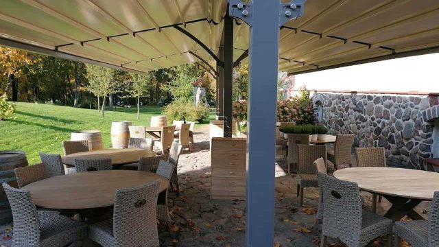 tentine pergola pergole pavesine terasa
