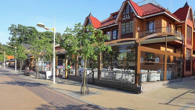 tradicine pergola pergole terasa namams verslui senoji hansa palanga