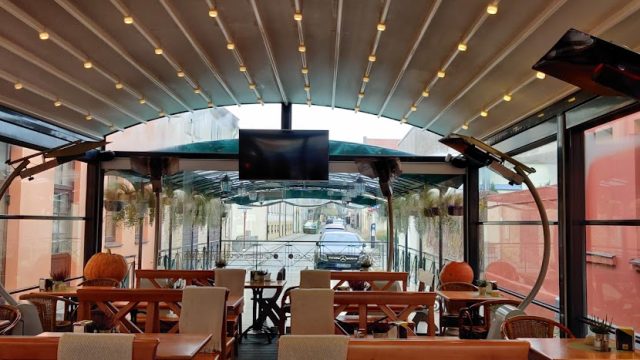tradicine pergola pergole terasa namams verslui senoji hansa klaipeda