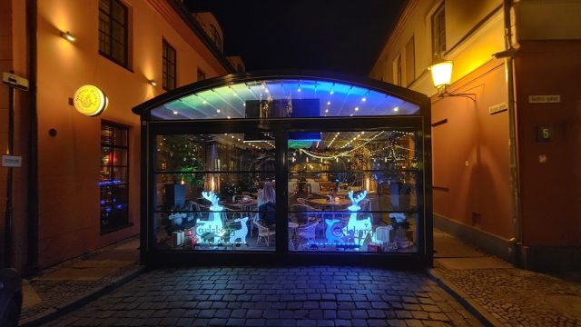 tradicine pergola pergole terasa namams verslui senoji hansa klaipeda