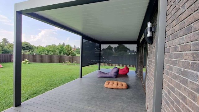 bioklimatine pergola pergole pavesine terasa