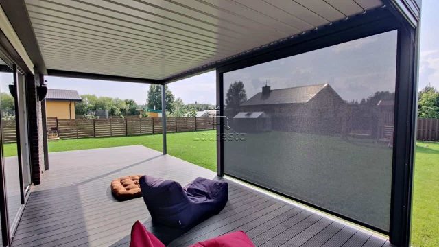 bioklimatine pergola pergole pavesine terasa