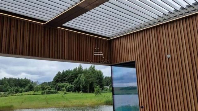 bioklimatine pergola restoranams namams terasa