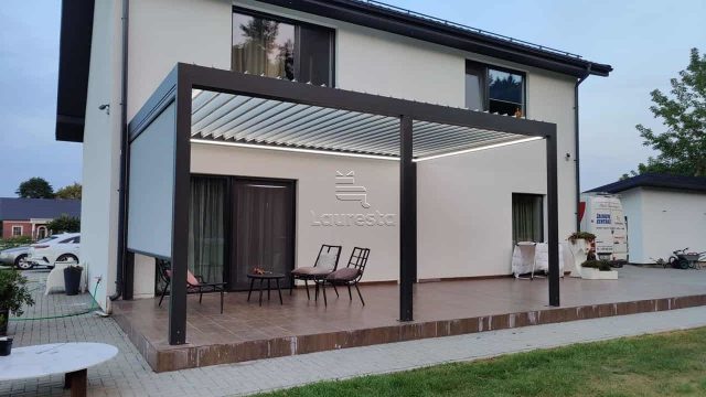 bioklimatine pergola pergole pavesine terasa