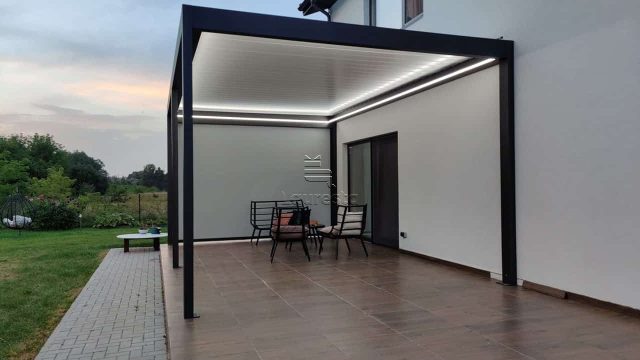bioklimatine pergola pergole pavesine terasa