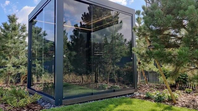 Bioklimatine pergola pavesine pergola terasa