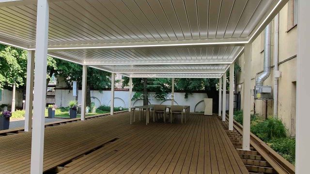 bioklimatine terasa pergola kaunas